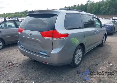 2012 Toyota Sienna Xle 7 Passenger из США, поврежденный, VIN 5TDDK3DC5CS044692